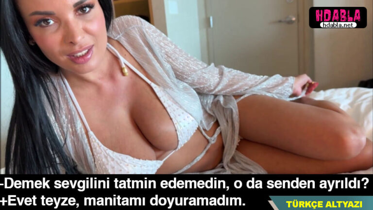 Validenin arkadaşıyla dertleşirken gözüm memelerine kayıyor | HdAbla